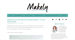 Desktop Screenshot of makelyhome.com